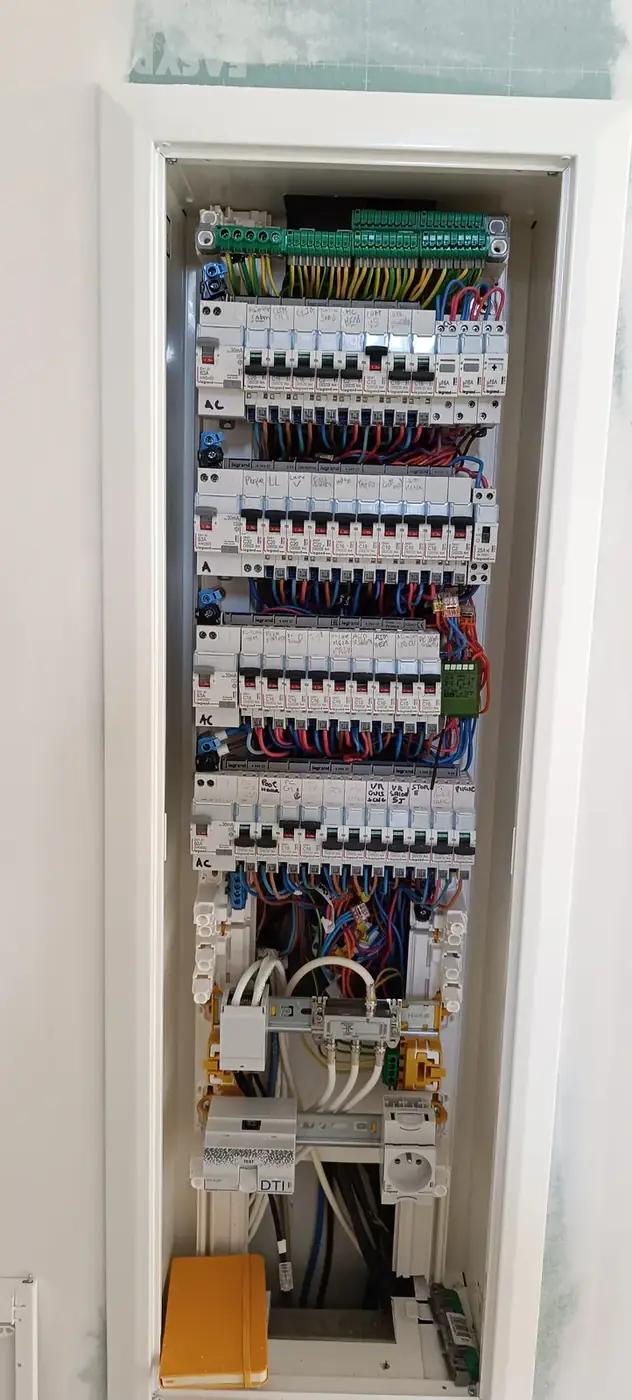 Tableau électrique — rénovation complète à Châteauneuf-le-Rouge (13)