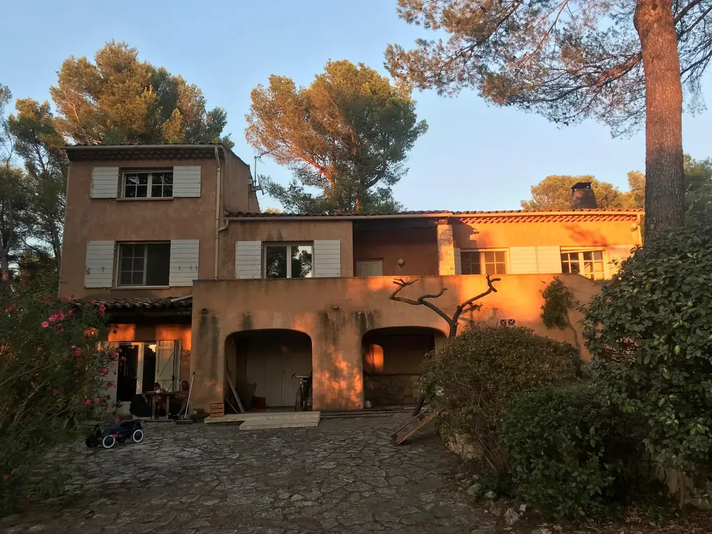 État initial, de jour — extension et rénovation à Bouc-Bel-Air (13)